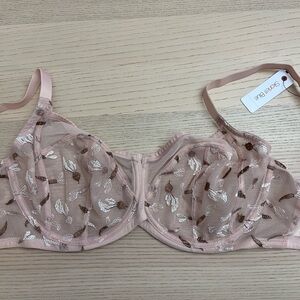 Skarlett Blue beige/nude underwire bra, spellbound style. 32G. NWT.